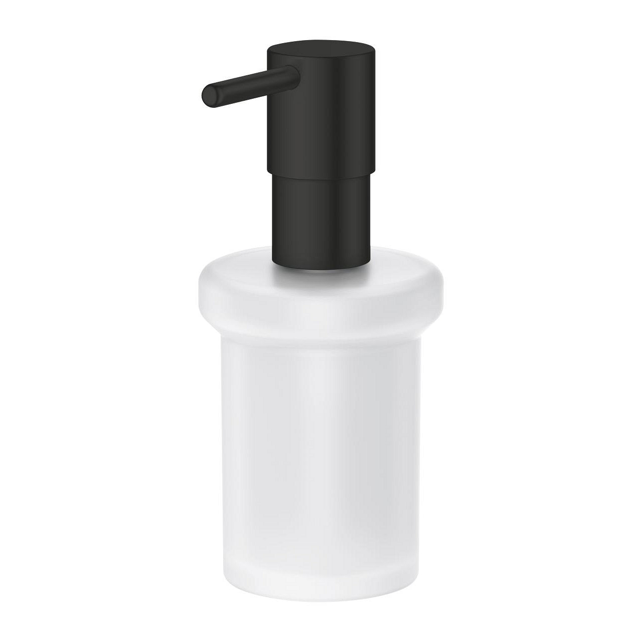 Grohe Start Seifenspender – Wandmontage – 160 ml, schwarz, Glas