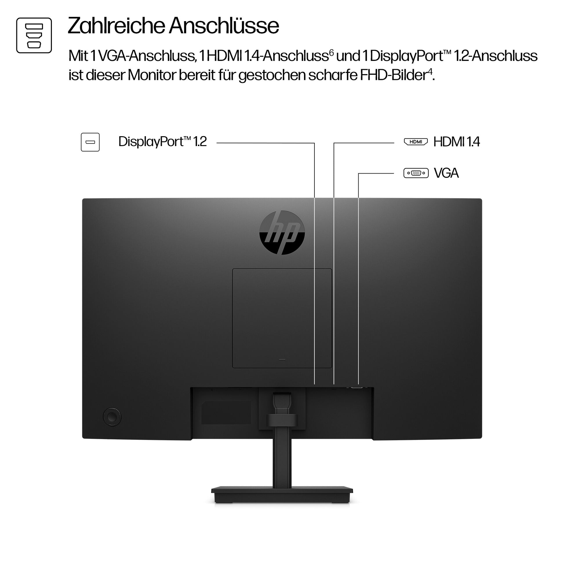 HP Series 3 Pro – Monitor, 23,8" Full HD (1920 × 1080), LCD
