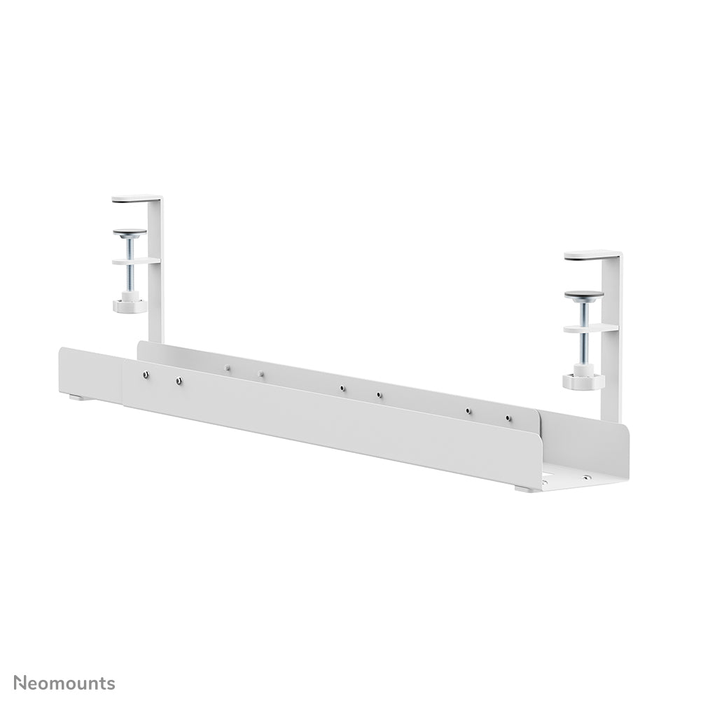 Neomounts Kabelkanal ADS07-120WH – 0,80–1,20 m, weiss, mit Tischklemme, Tragkraft bis 5 kg