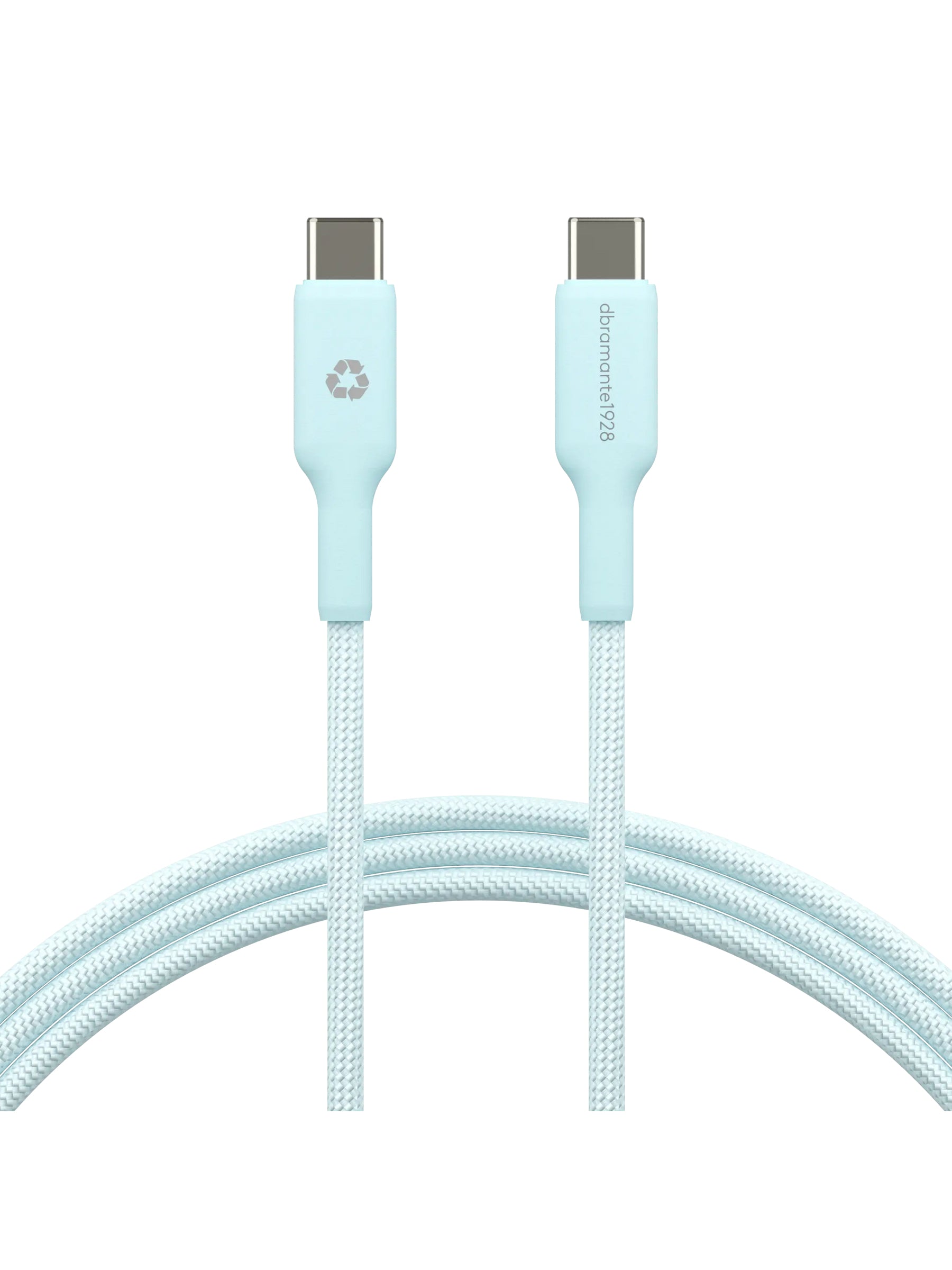 dbramante1928 USB-C auf USB-C Kabel – USB 2.0 (480 Mbit/s) – 1,5 m – PD 60 W – Blau