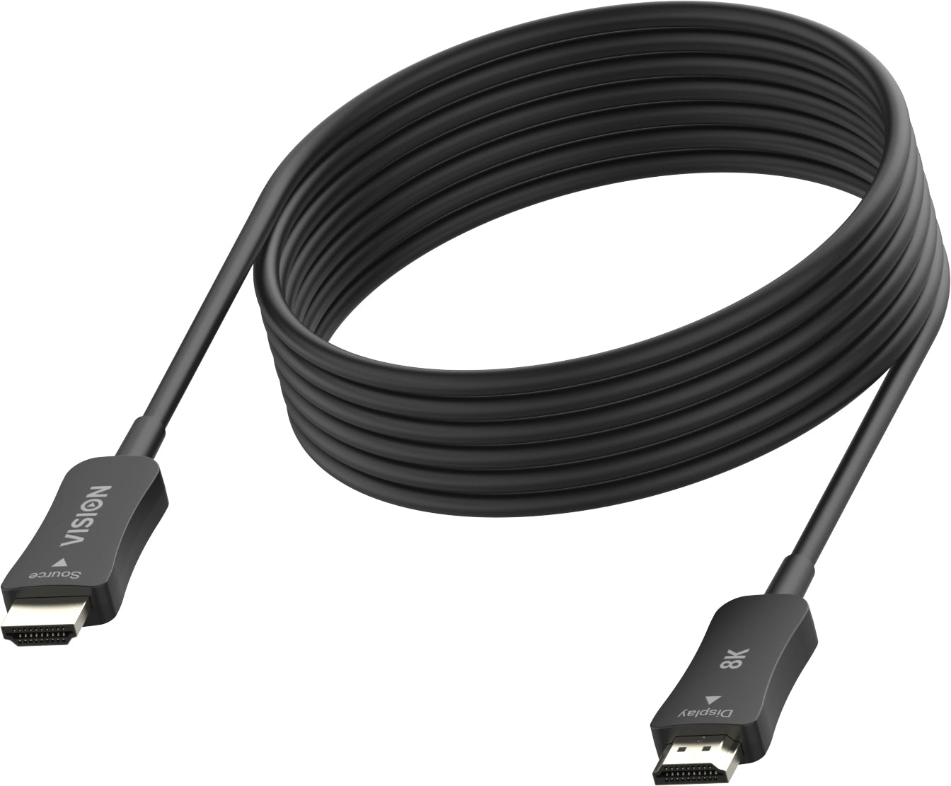 Vision HDMI Kabel HDMI 2.1 8K 60 Hz – 30 m – HDR, ARC