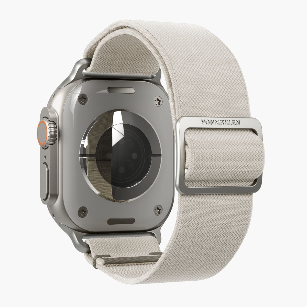 Vonmählen Classic Nylon Loop – Creme, für Apple Watch 40/41/42 mm