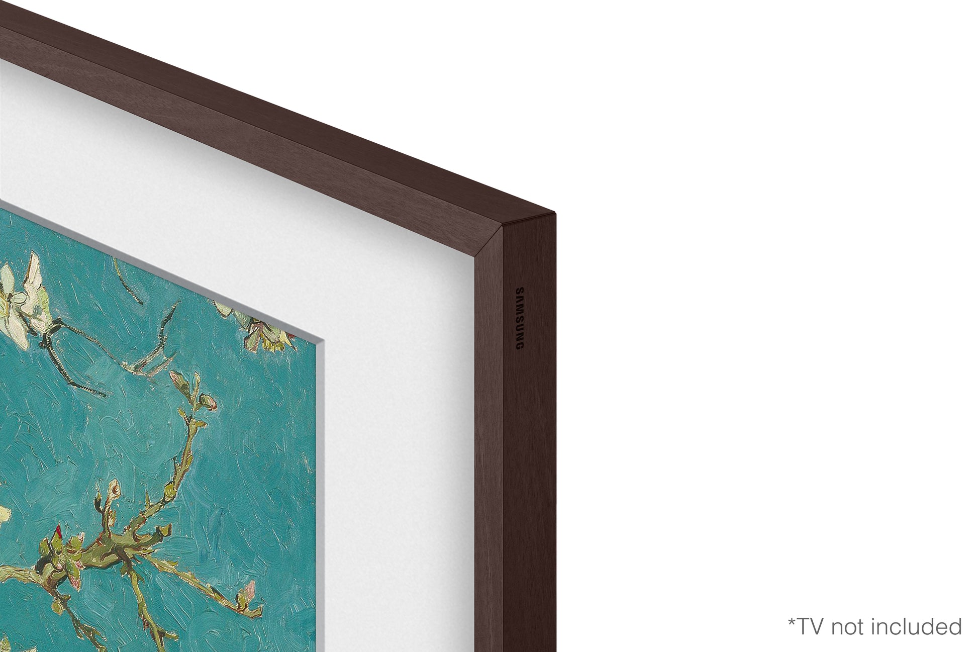 Samsung The Frame Rahmen – für The Frame 6.1 (2023) (LS03B) – Dunkelbraun