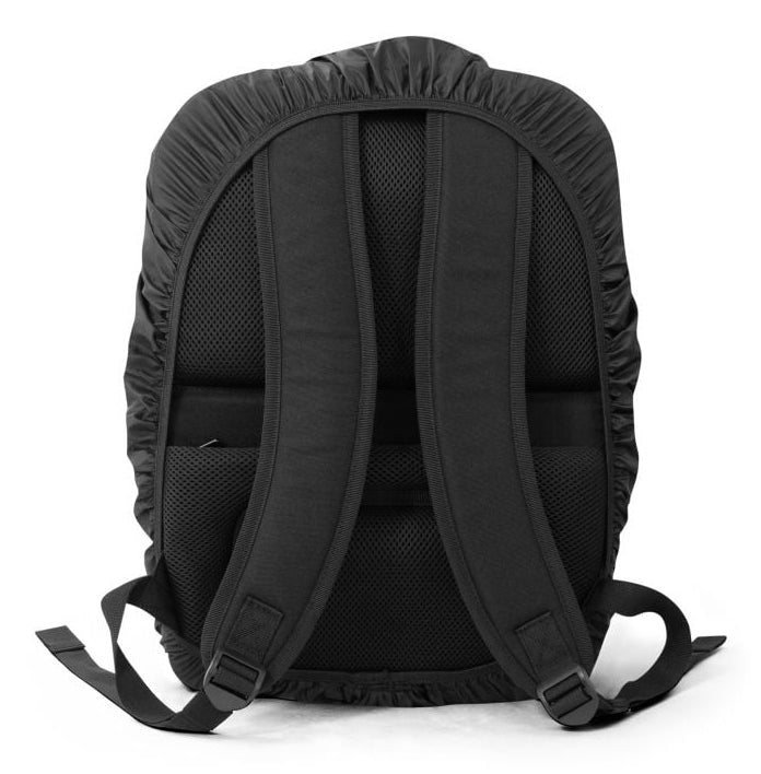 DICOTA Rucksack-Regenschutz – wasserabweisend – bis 40,6 cm (16") – schwarz – Polyester