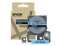 Epson Schriftband – 12 mm × 8 m, Blau, Schwarz – LK-4LBJ