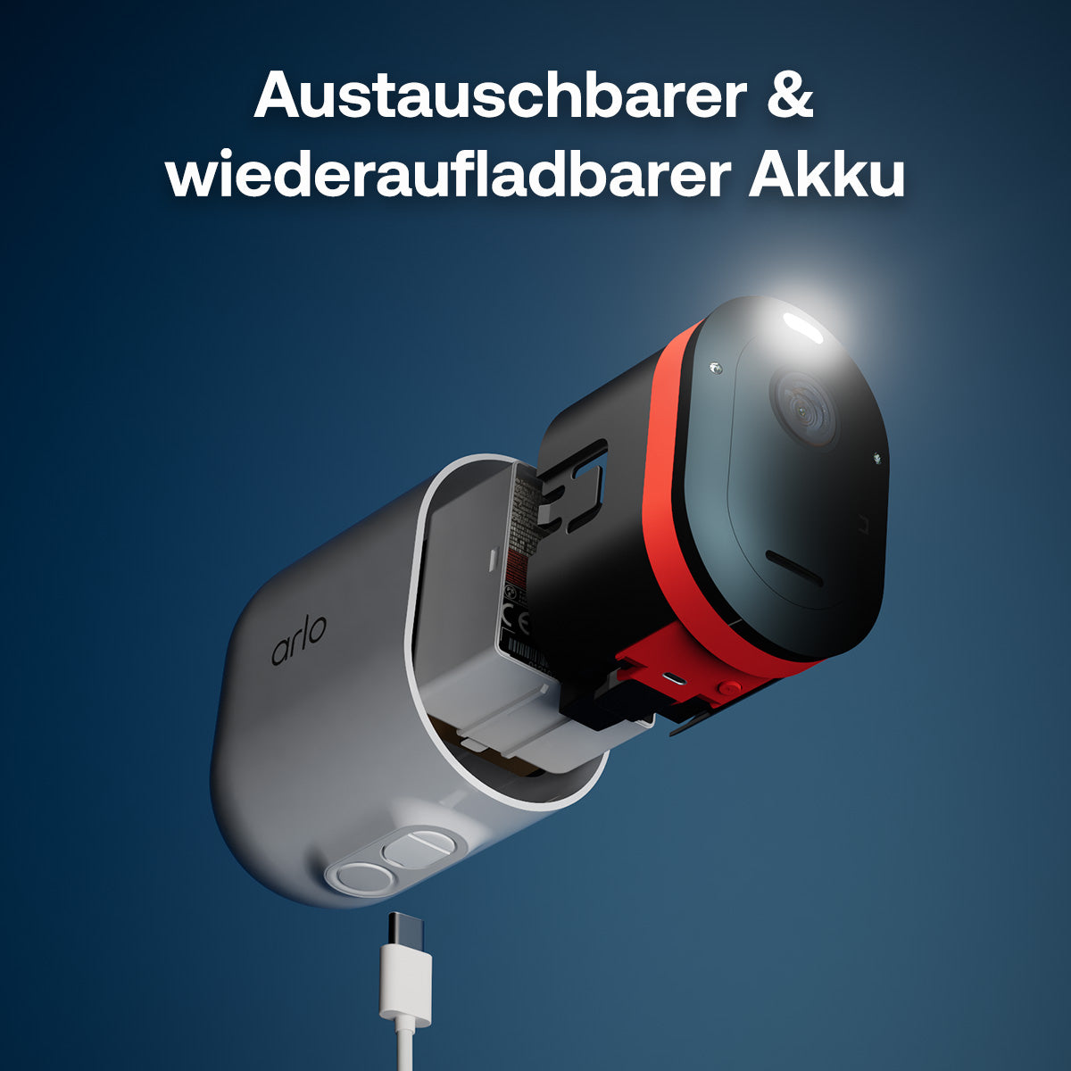 Arlo Pro 6 Bullet – 4MP – IR 5 m – WLAN – IP65/IP20