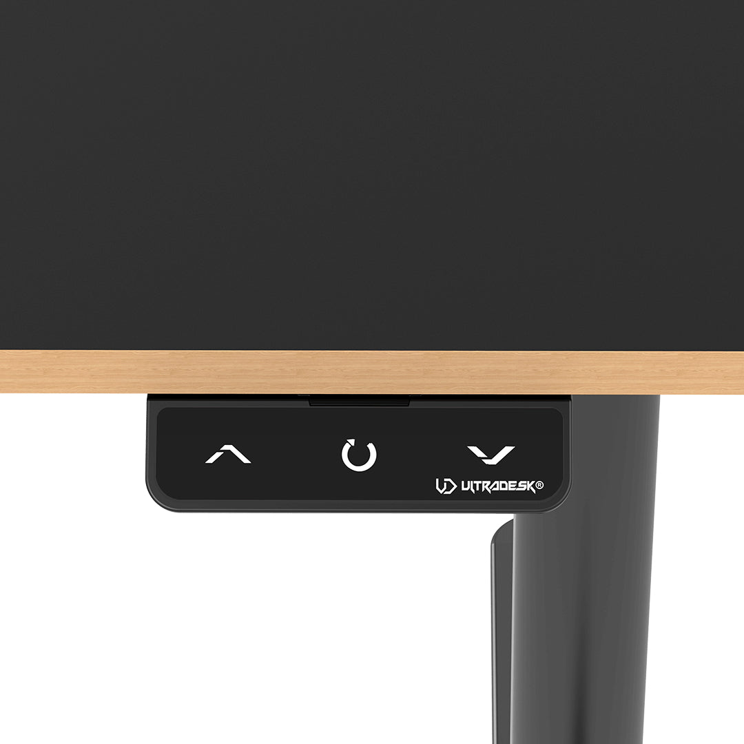 Ultradesk Pulsar – Schwarz, 120 cm