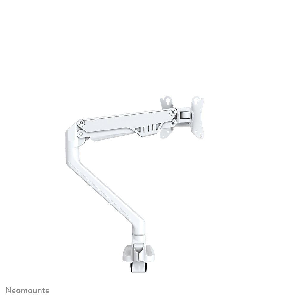 Neomounts FPMA D750WHITE2 – Monitorarm, Tischklemme, bis 32", VESA 75 × 75/100 × 100 mm