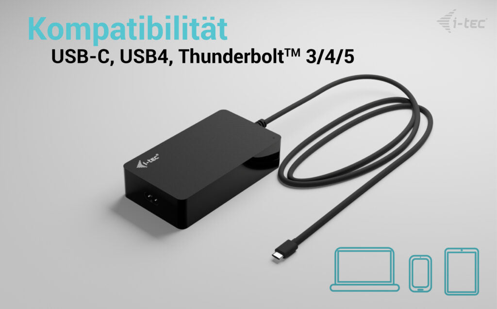 i-tec Ladegerät – 140 W, 1× USB-C, PD 3.1