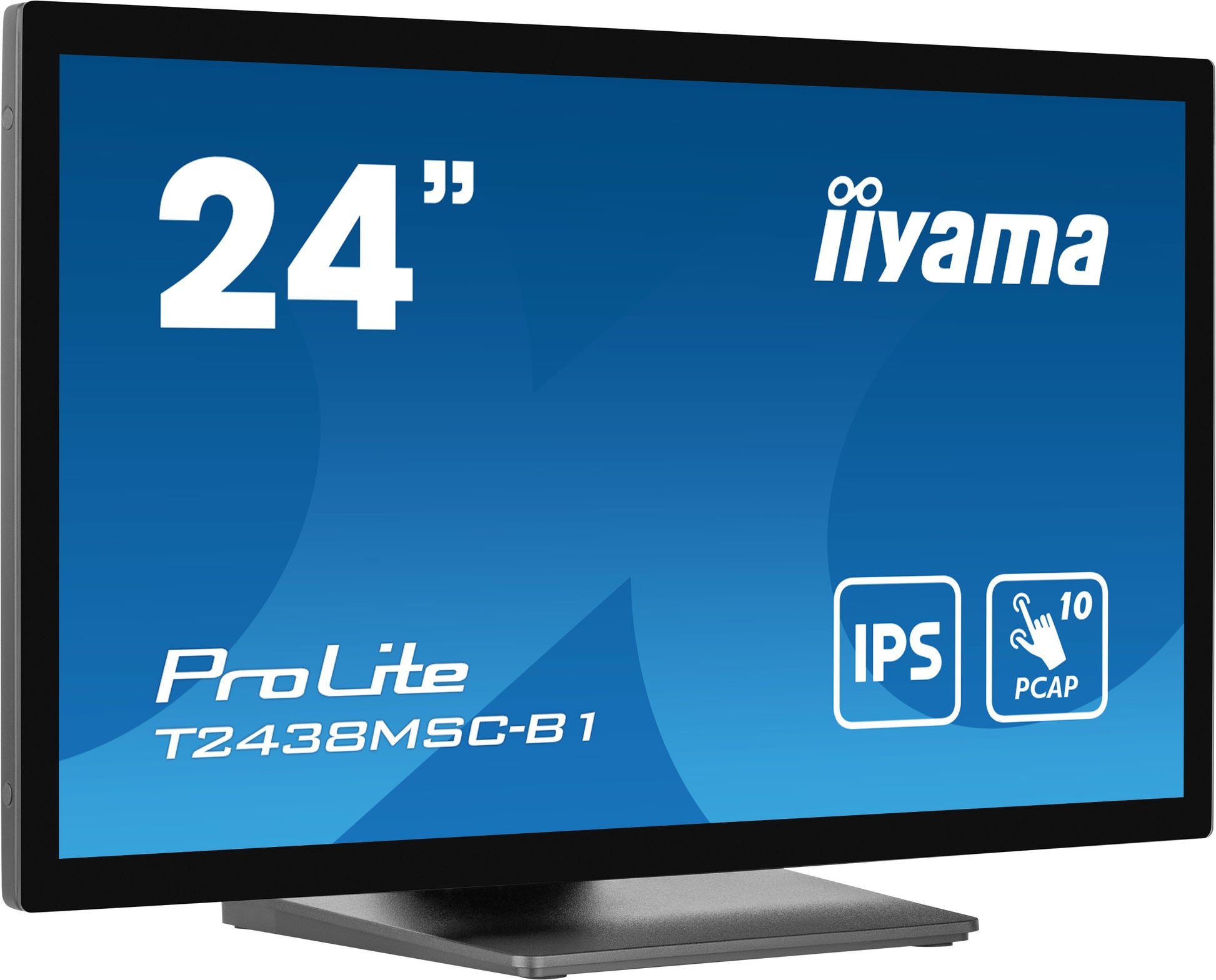 iiyama T2438MSC-B1 23,8" FHD Touch 10-Touch – HDMI, DisplayPort, IPS, Lautsprecher