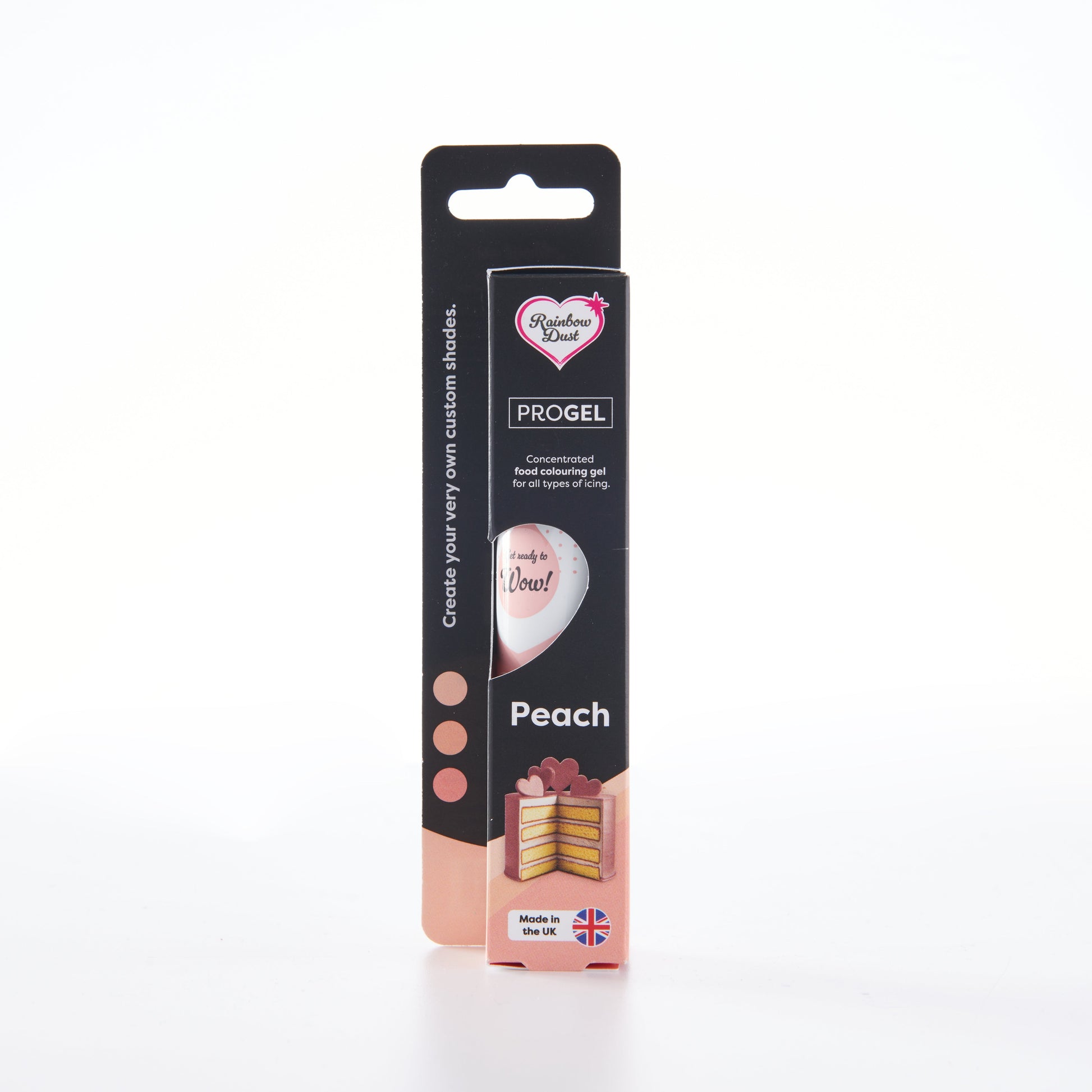 Rainbow Dust Lebensmittelfarbe Pfirsich Gel – 25 g