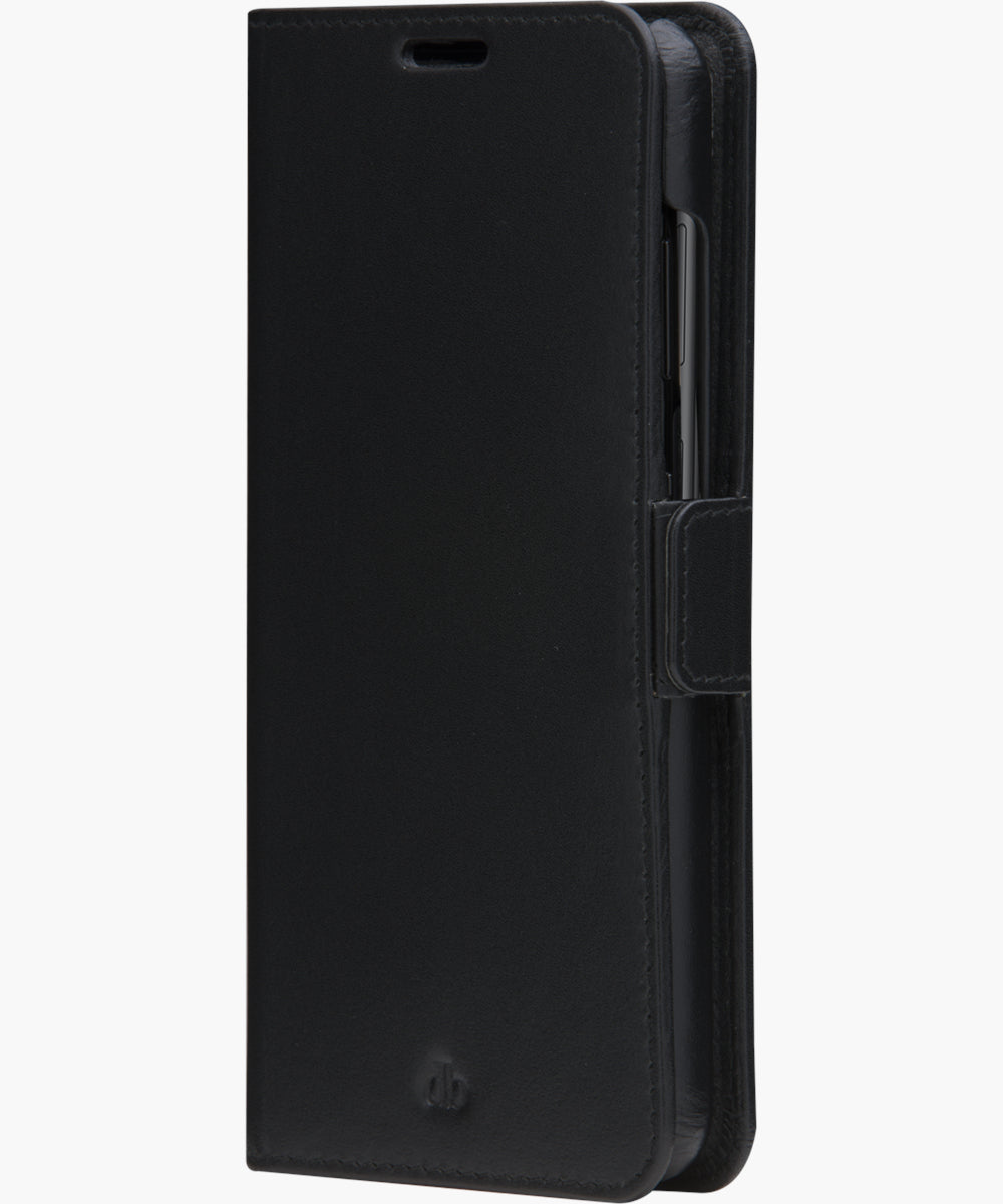 dbramante1928 Copenhagen Slim Folio – für Samsung Galaxy A53, Magnetverschluss, Schwarz