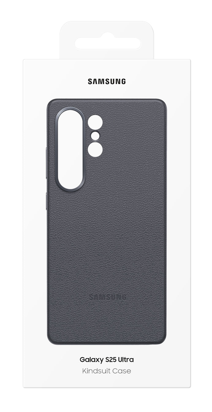 Samsung Backcover – für Samsung Galaxy S25 Ultra – schwarz – Kunstleder