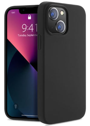 nevox StyleShell Shock – Backcover – für Apple iPhone 16e, Silikon, Schwarz, schmutzabweisend