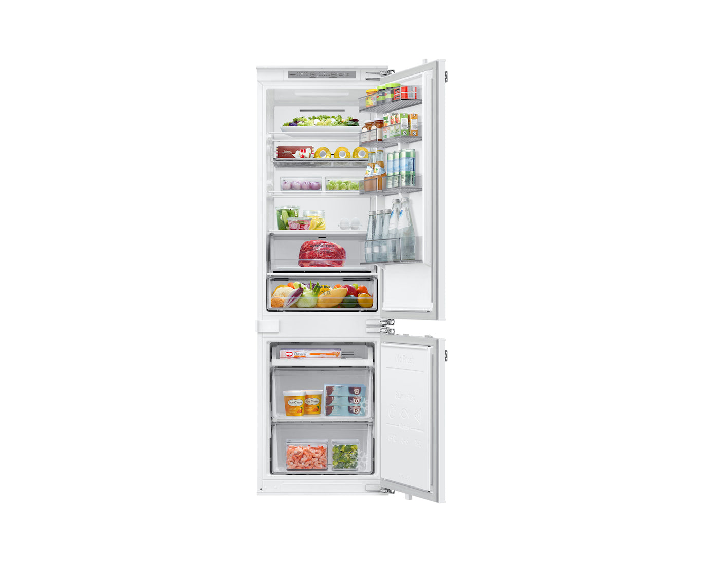 Samsung Kühl-Gefrier-Kombination BRB7000 – 267 l, 230 V, Kompressor, Energieeffizienzklasse E