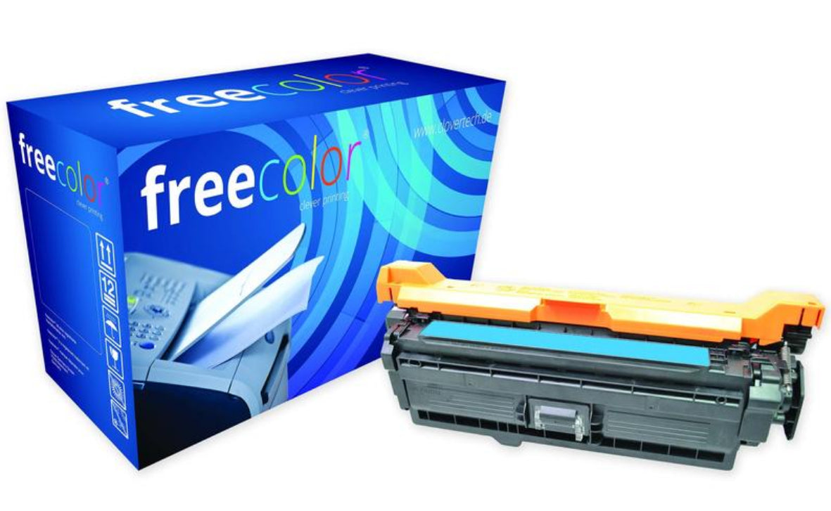 Freecolor Toner CB381A – Cyan, 21000 Seiten – für HP Color LaserJet CP6015dn/CP6015n/CP6015xh und andere