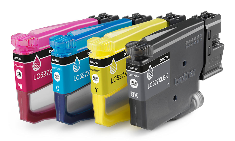 Brother Tintenpatronen-Multipack LC527XL, CMYK, XL – für LC527XL