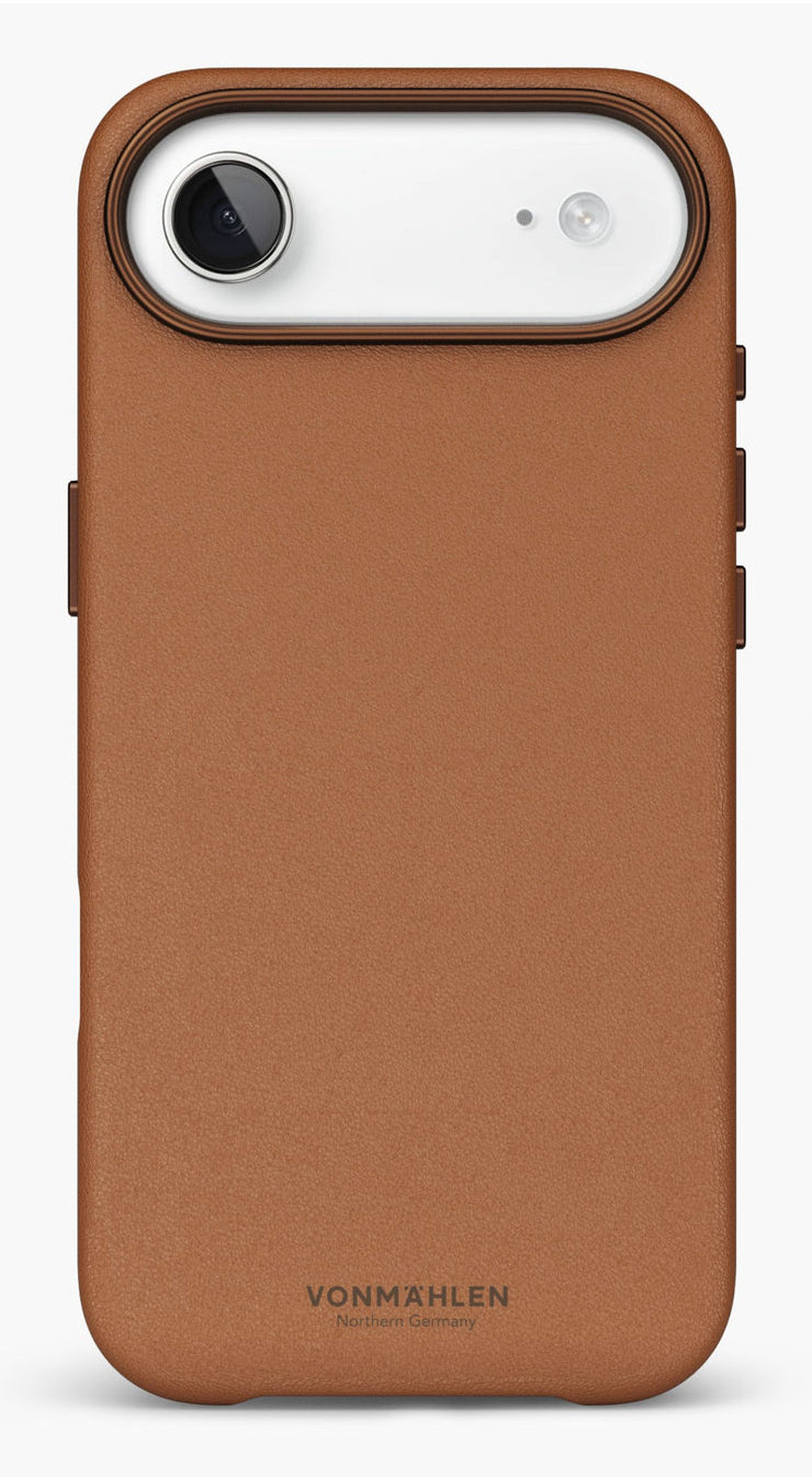Vonmählen Backcover – für Apple iPhone – braun – Leder