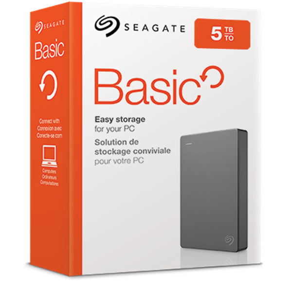 Seagate Speichergerät – 5 TB, USB 3.0, 2,5"