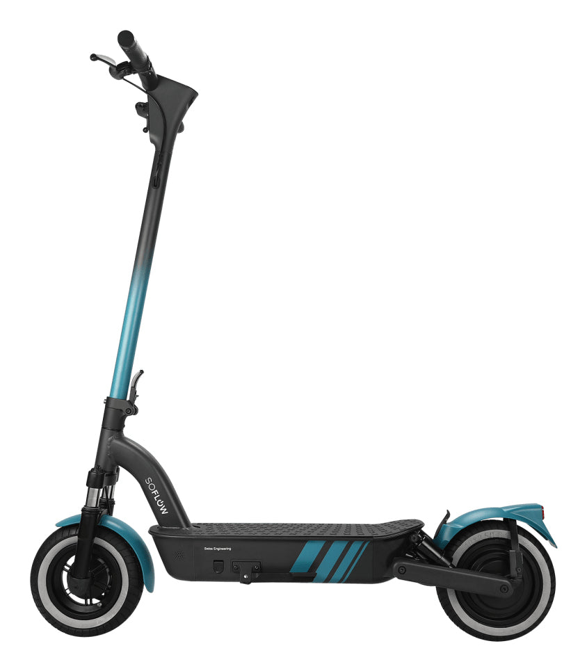SoFlow SO4 PRO MAX – E-Scooter – 500 W, 10", 22 km/h, Reichweite bis 75 km, 576 Wh, Anthrazit
