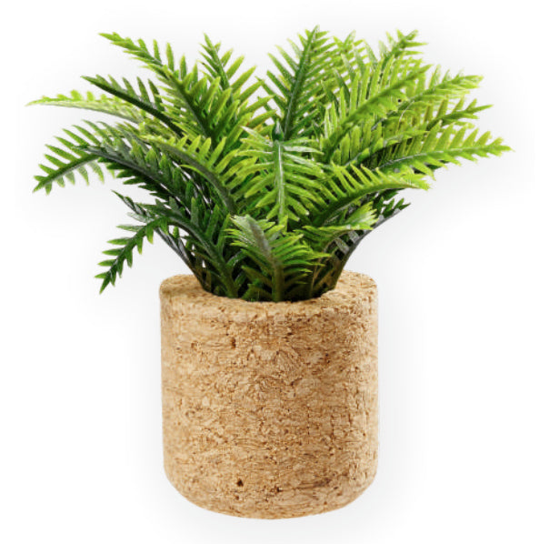 HobbyFun Materialien für Bastelset, Kunststoff, Grün, 6,5 × 6,5 × 6,5 cm, 1 Stück, Palm-Pflanze