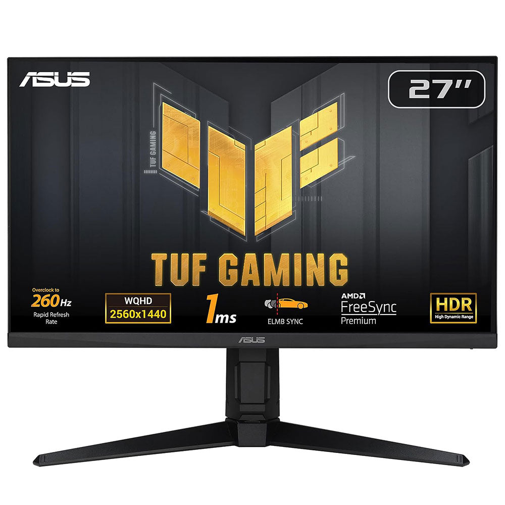 ASUS VG27AQML1A – 27", 2560 × 1440 (WQHD), IPS, 260 Hz, HDR10
