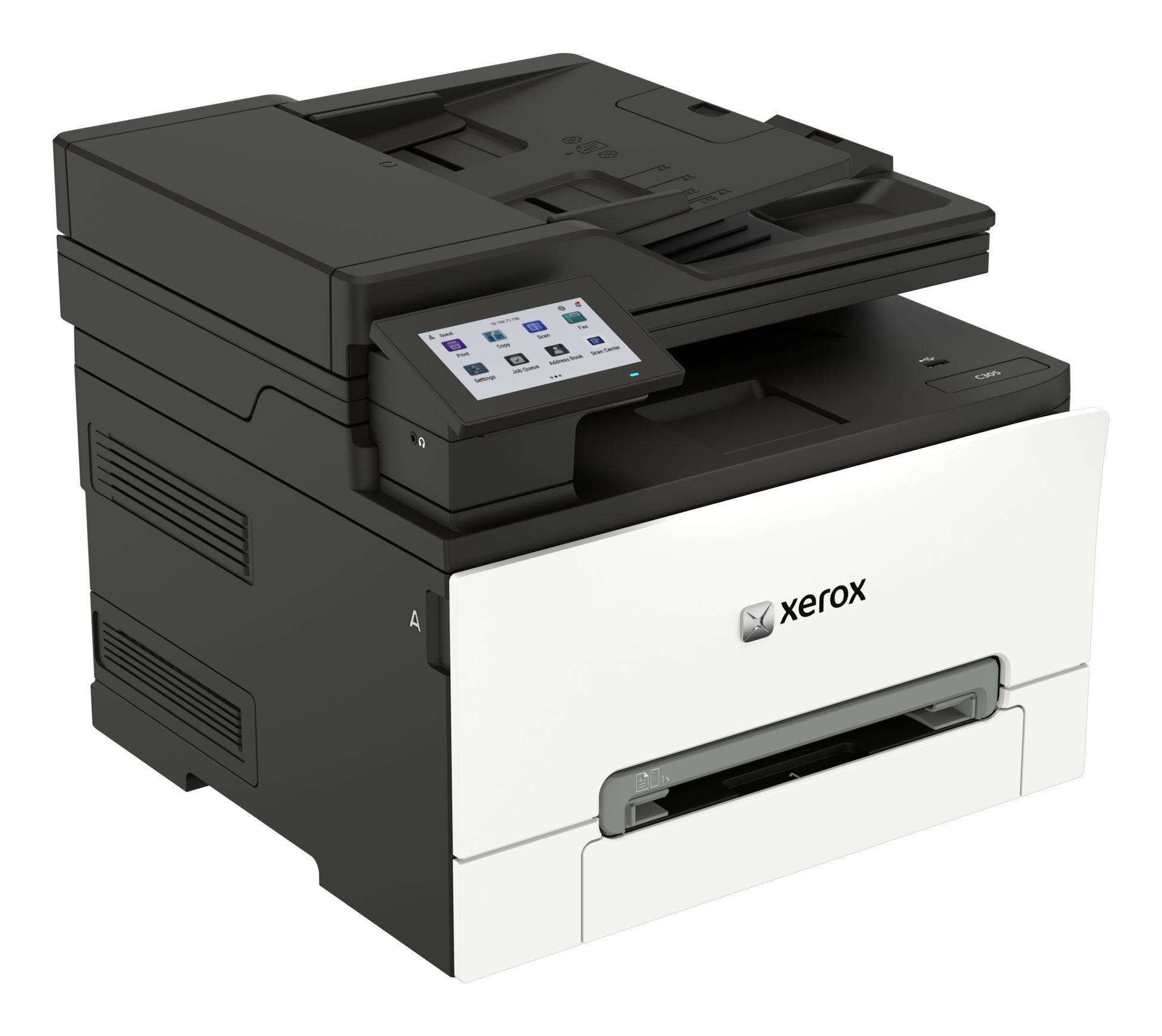 Xerox C305ae – Farbe, A4, Duplex, WLAN, LAN, USB, 32 S./Min., AirPrint, Mopria