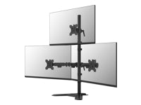 Neomounts DS45-600BL2-1 – Monitor-Tischständer – freistehend – 3 Monitore – 10–32″ – VESA 75×75/100×100 mm – b