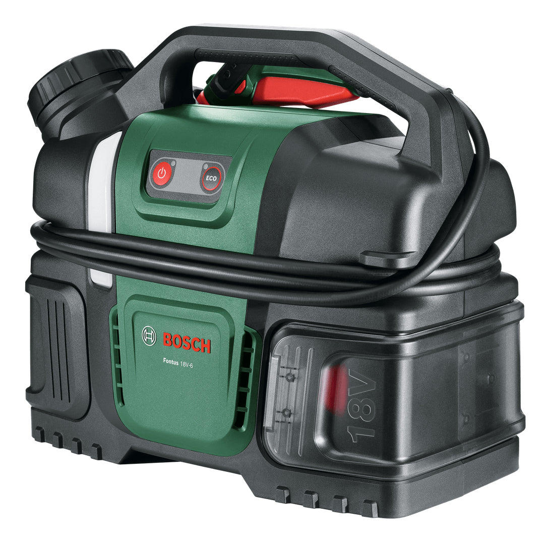 Bosch Druckreiniger Fontus 18V-6, Akku, 20 bar, 132 l/h, Tank 6 l, für POWER FOR ALL 18 V, ohne Akku