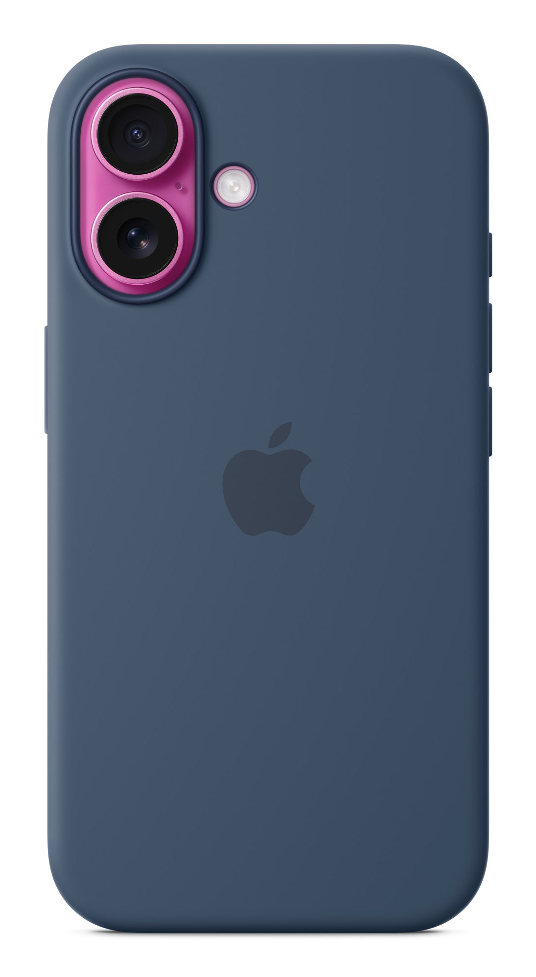 Apple Backcover – für Apple iPhone 16, MagSafe, Silikon+Mikrofaser, Denim