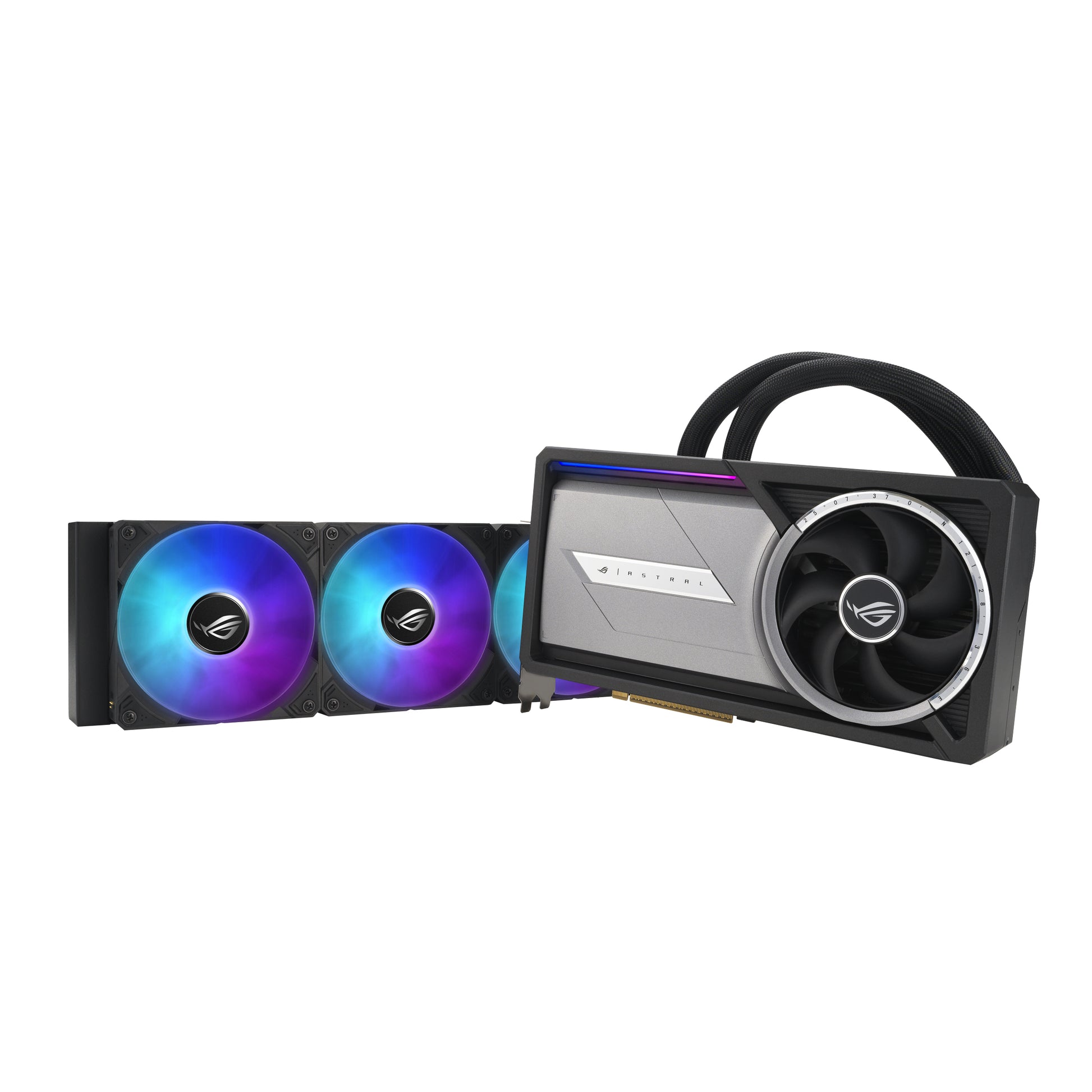 ASUS ROG-ASTRAL-LC-RTX5090-O32G-GAMING – PCIe Grafikkarte – 3×DP, 1×HDMI, PCIe 5.0, 1×16-Pin
