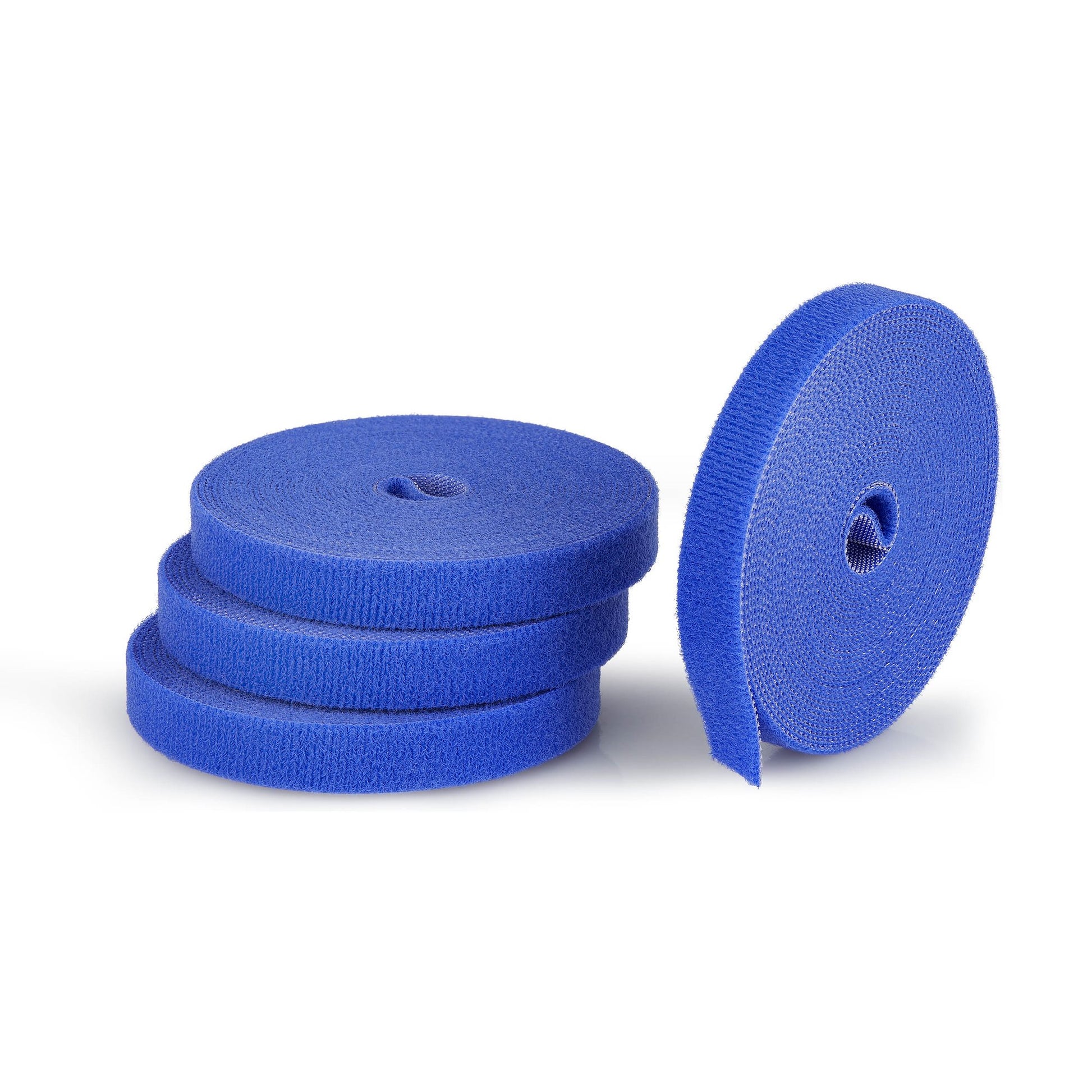 StarTech.com Klettbandrolle, 12,7 mm × 4,6 m, Blau, 4 Stück