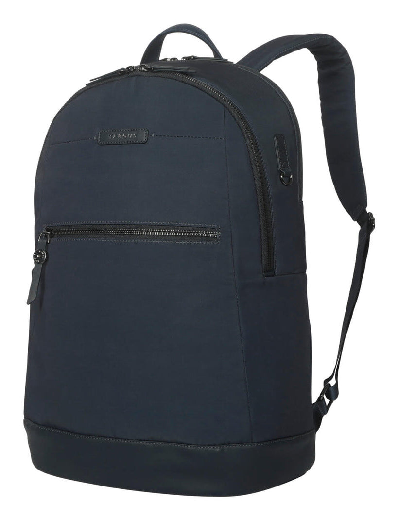 Targus Notebook-Rucksack Avila 15–16 – 15 l, wasserfest, rPET-Polyester – Dunkelblau, 300 × 465 × 130 mm