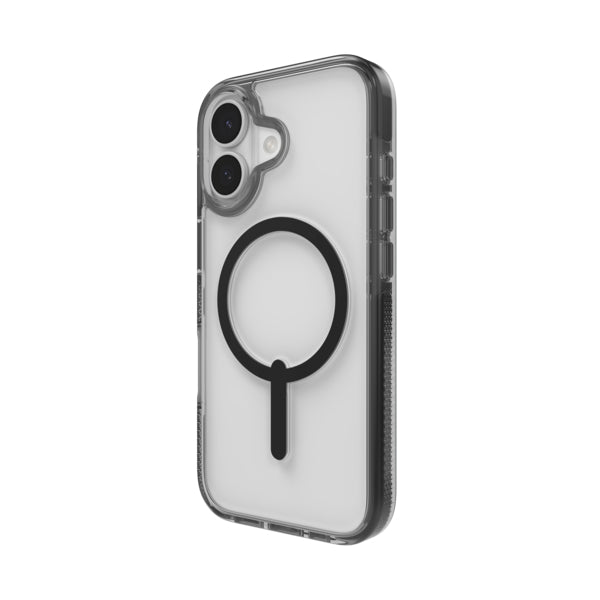 ZAGG Santa Cruz Snap Backcover – für Apple iPhone 17, Graphen, Schwarz/Transparent, bis 4 m Sturzsicher