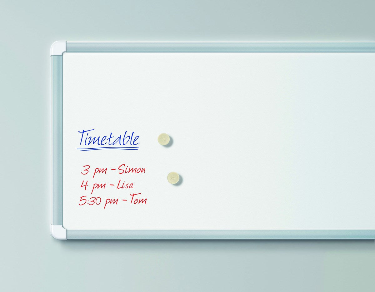 Edding Whiteboard-Marker 361 – Rundspitze 1 mm – Sortiert – 4er-Set – Trocken abwischbar