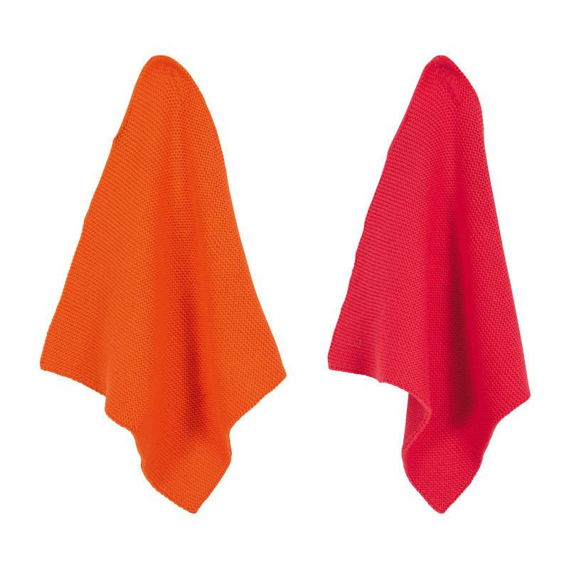 PAD Reinigungstuch Monte – assortiert – 25 × 25 cm – Baumwolle – 2er-Set