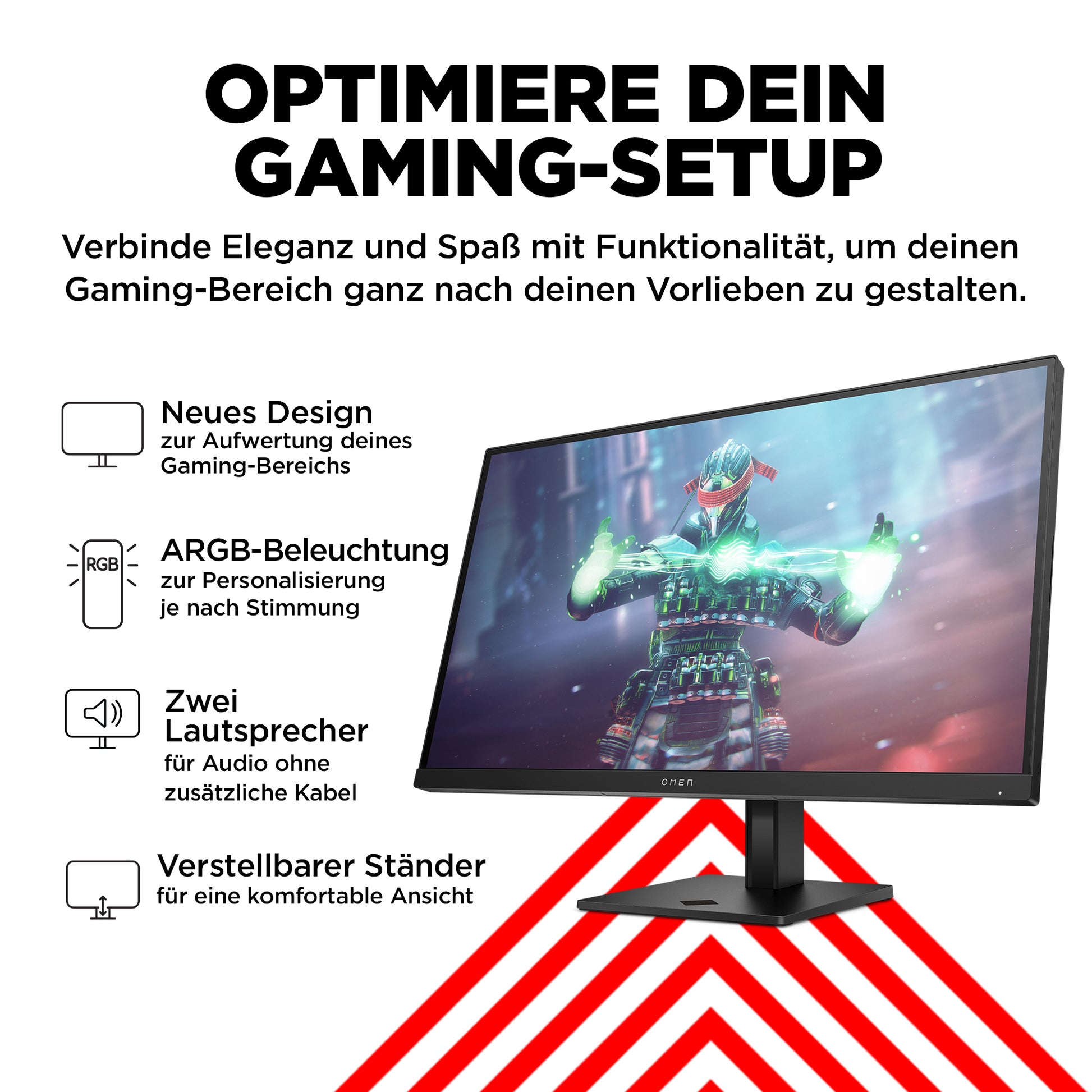 HP OMEN 27k – Monitor, 27", IPS, 144 Hz