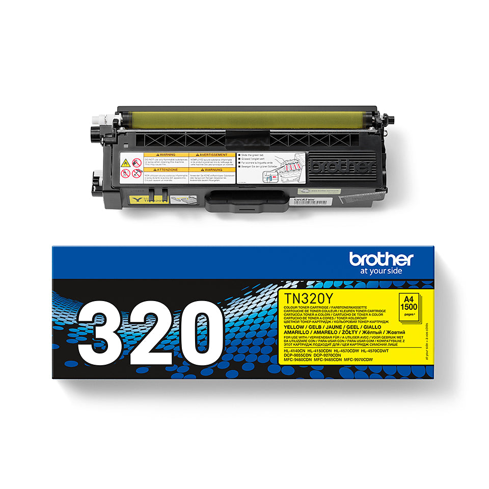 Brother Toner – Gelb, 1500 Seiten