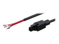 Teltonika 4-poliges Stromkabel – offen, 1,5 m, 300 V/4,5 A, schwarz