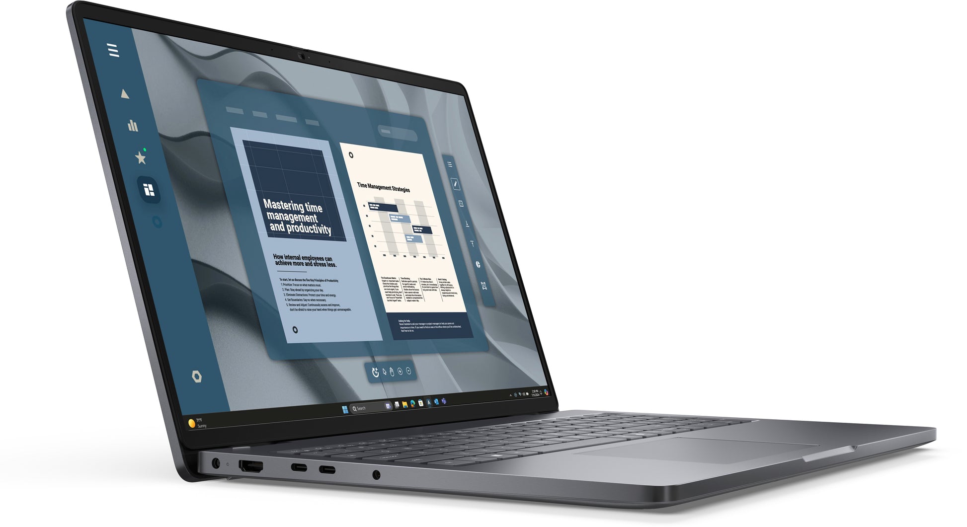 Dell Pro 16 PC16255 – 16" WUXGA, Ryzen 5 220, 16 GB, 512 GB SSD, Win 11 Pro, QWERTZ (CH)