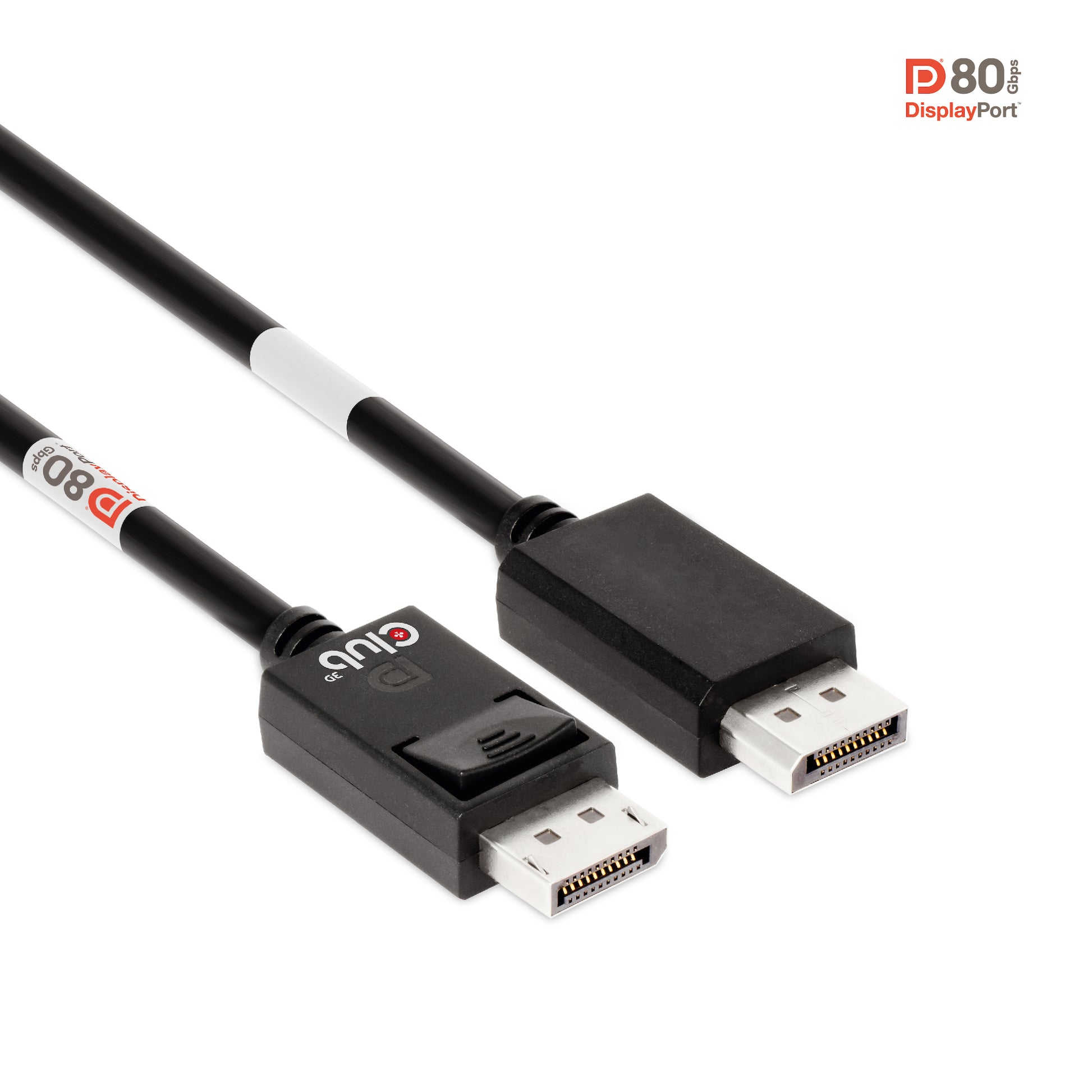 CLUB3D DisplayPort Kabel DP 2.1 8K 60 Hz – 1,2 m