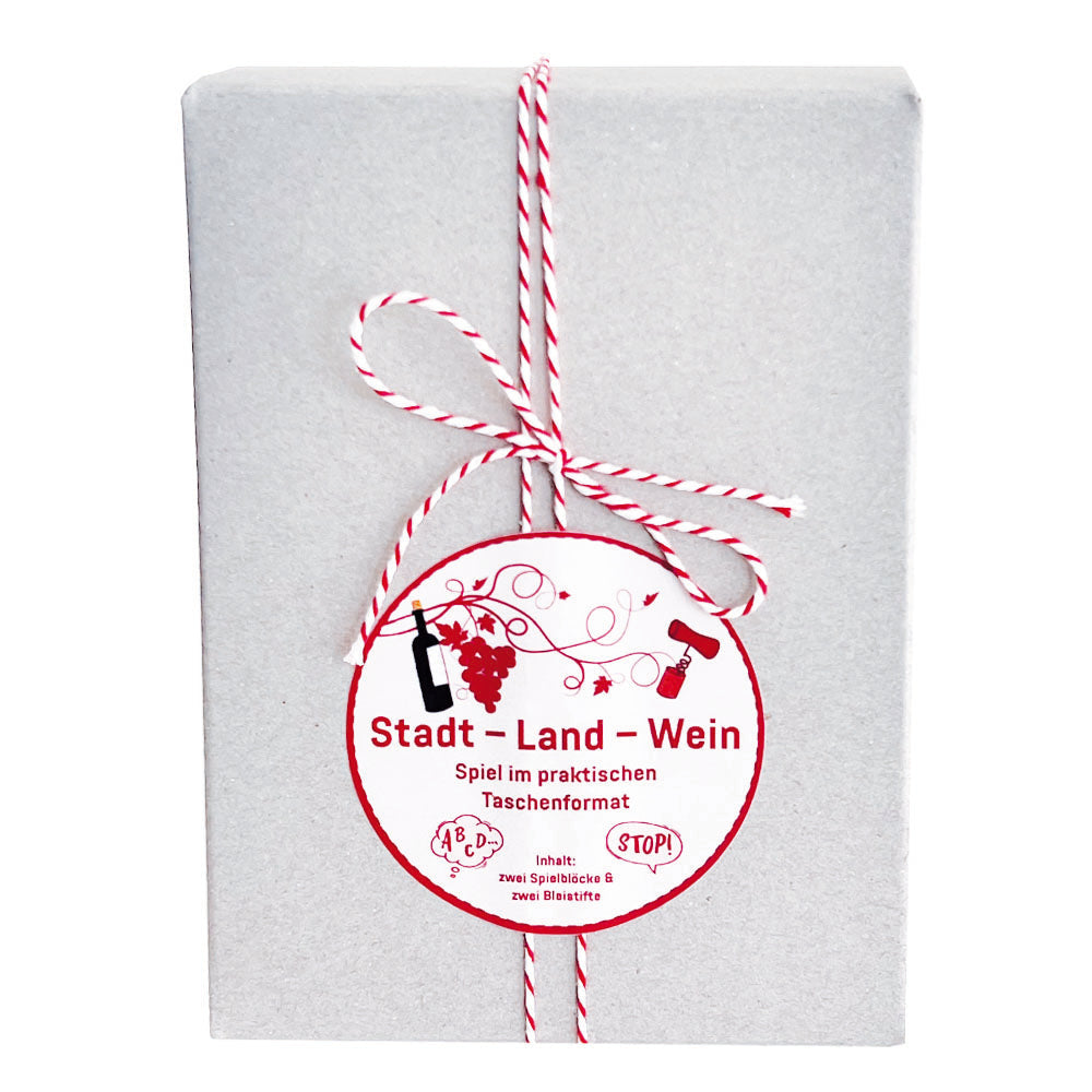 Wunderle Stadt-Land-Wein – Kartenspiel, DE