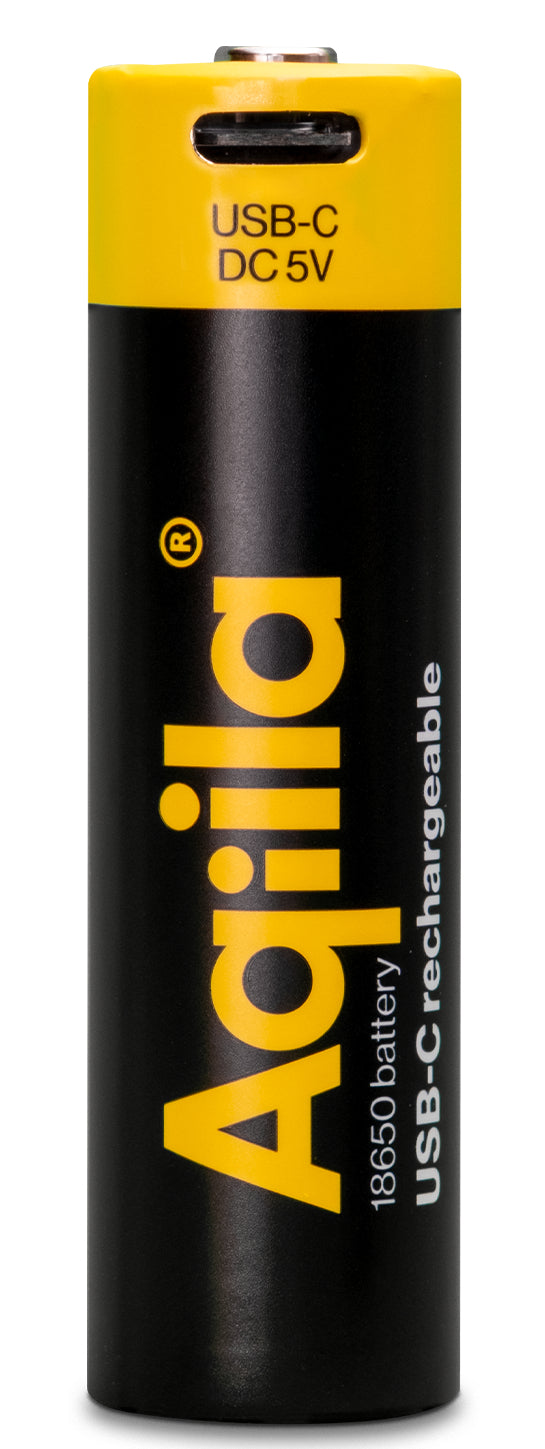 Aqiila 18650 Akku – Li-Ion, 2000 mAh, 3,7 V – 1 Stk.