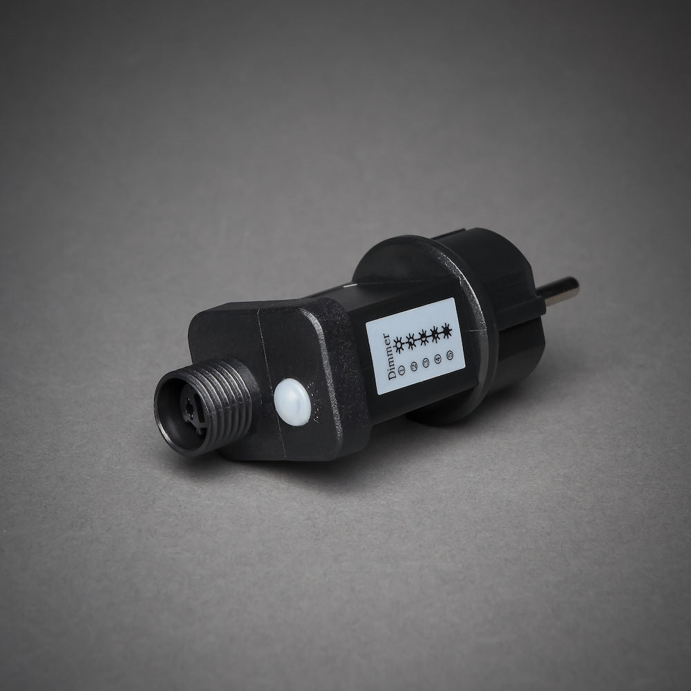 Konstsmide Lichterkette – 46 lm, 7 W, Bernstein, 1800 K, IP55, Netzbetrieb, dimmbar, Transparent, Kunststoff
