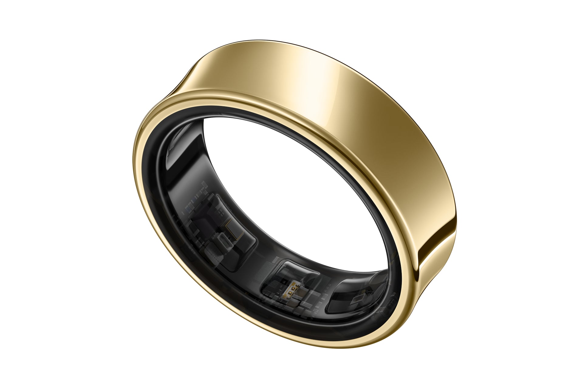 Samsung Galaxy Ring – Titan Gold, Ringgrösse 5, 100 m, für Android