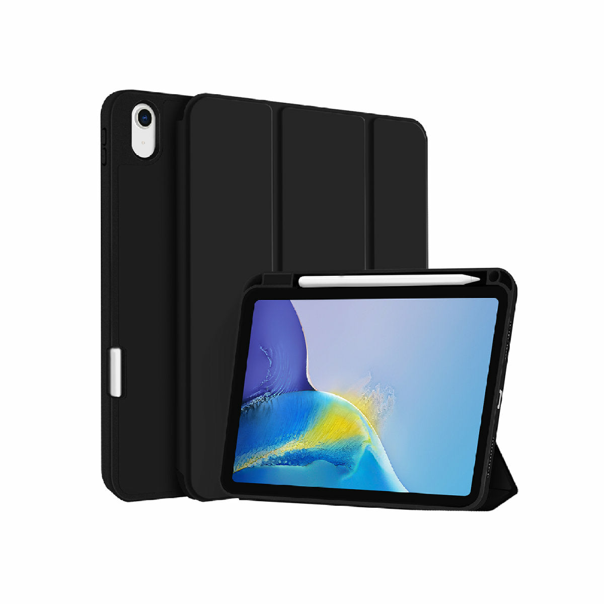 4smarts Tablet-Hülle für iPad Pro 11" (2.–4. Gen.), iPad Air 11" (M2) – Schwarz