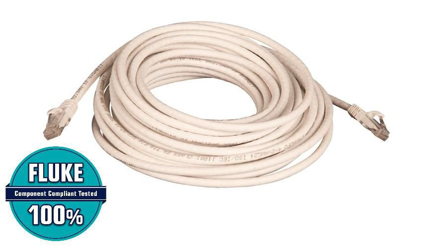Lanview LVN149042 Patchkabel – Cat6a U/UTP, 10 m, Schwarz, LSZH, RJ-45