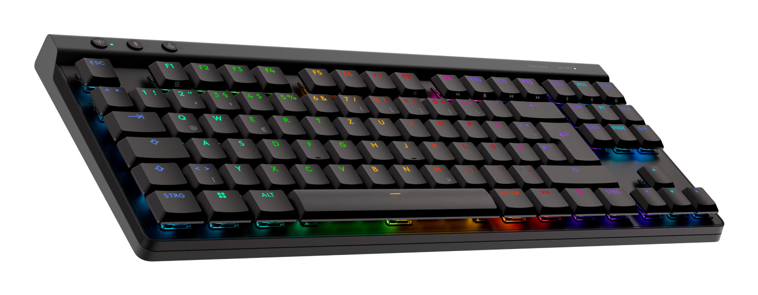 Logitech G G515 LIGHTSPEED – Gaming-Tastatur TKL – Mechanisch – Bluetooth & 2,4 GHz (USB-A) – QWERTZ (DE)