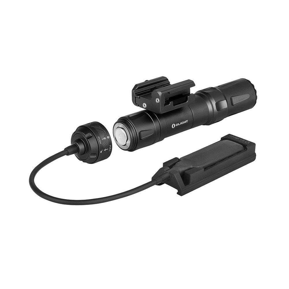 Olight Taschenlampe Odin – 2000 lm, 300 m, IPX8, USB, Akku 5000 mAh, 4 Stufen – Schwarz