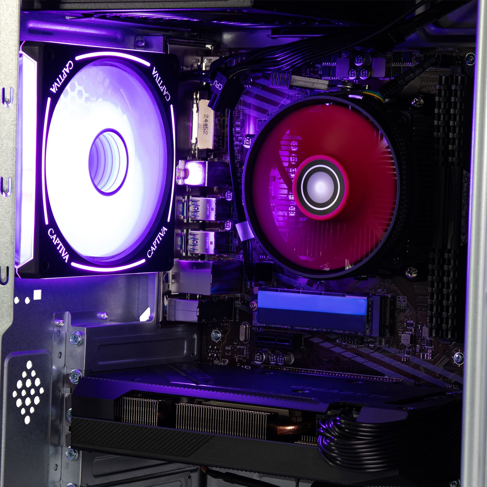 Captiva Entry Gaming R10-0288 Tower – AMD Ryzen 5 5500, 16 GB RAM, 1 TB SSD, Windows 11 Home